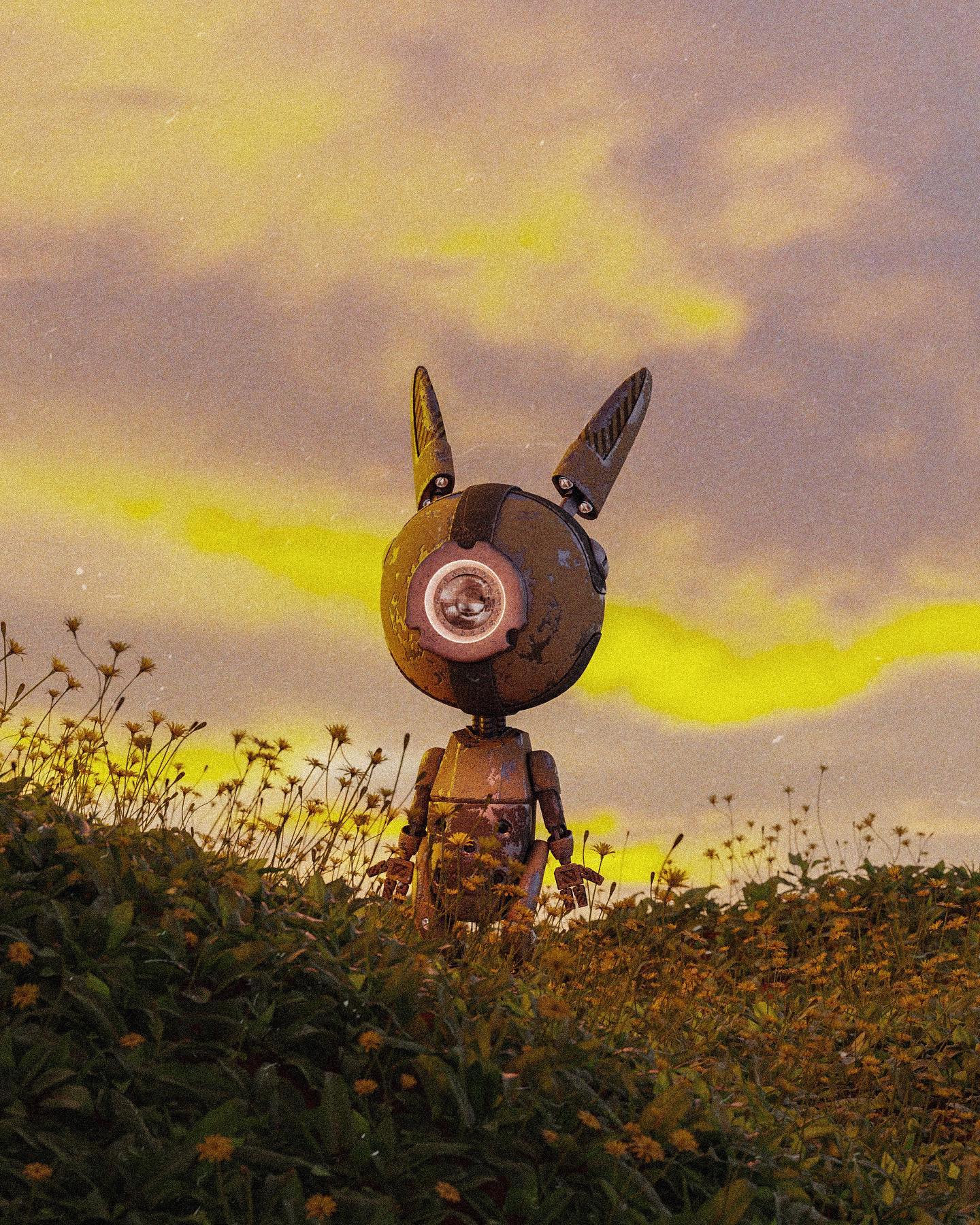 Rabbit-Bitten Pasture